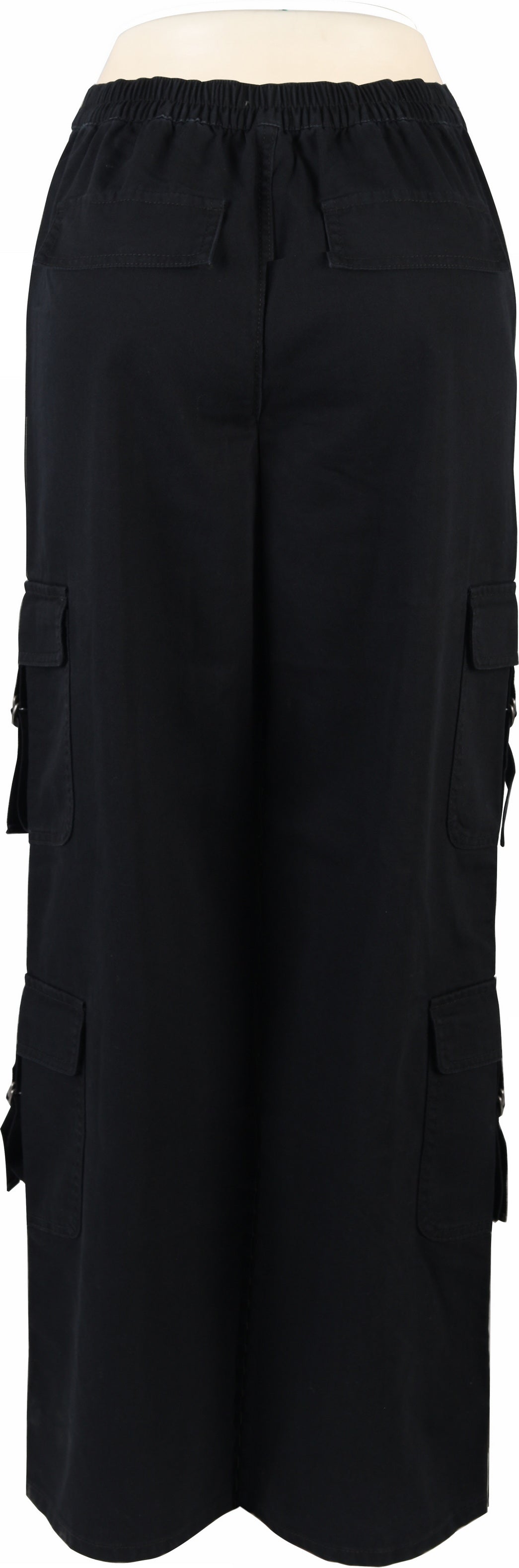 Women's wide leg multi-pocket cargo MODEL 1365