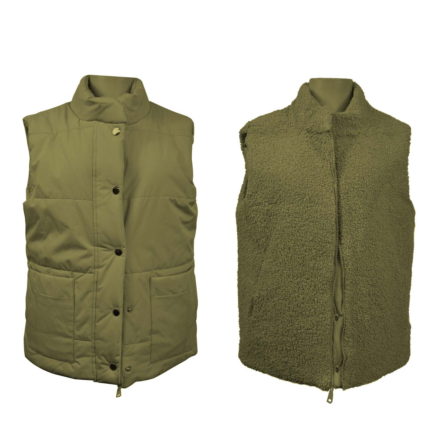 V18002, reversible soft vest.