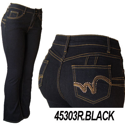 Women Bootcut Jean Model 45303R