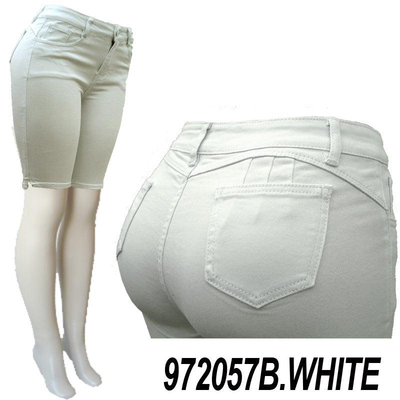 Women's Bermuda Short Model 972057B WHITE